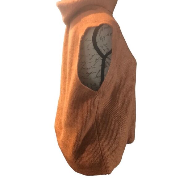 Scoop NYC Women's Orange Cowl Neck Sweater - Picture 11 of 11